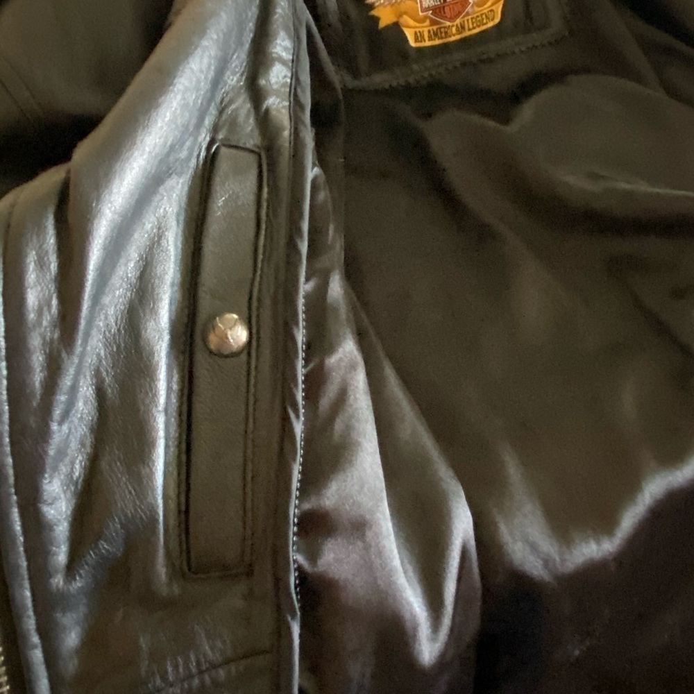 Vintage Harley Davidson Women’s Leather Jacket​​​​​​​​​ - Picture 12 of 13